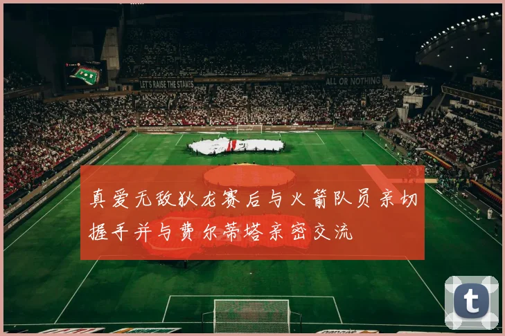 真爱无敌狄龙赛后与火箭队员亲切握手并与费尔蒂塔亲密交流